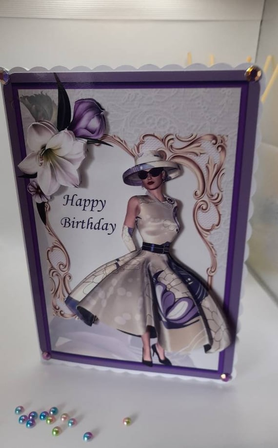 Carte d'Anniversaire Découp'âge Femme avec enveloppe - 40 ans - Jour de  Fête - Boutique Jour de fête