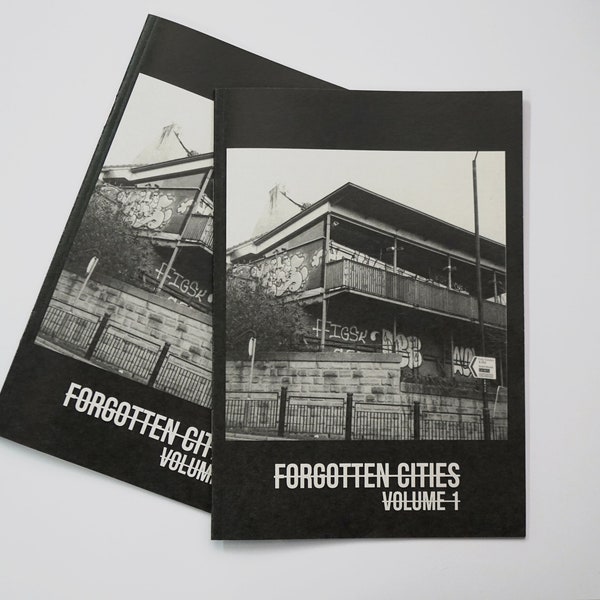 Forgotten Cities - Volume 1 - A5 Handmade Photography Zine