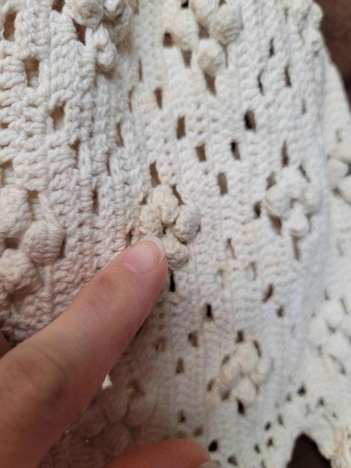 Antike weiße häkeln Kordelzug Geldbörse / / viktorianischen | Etsy