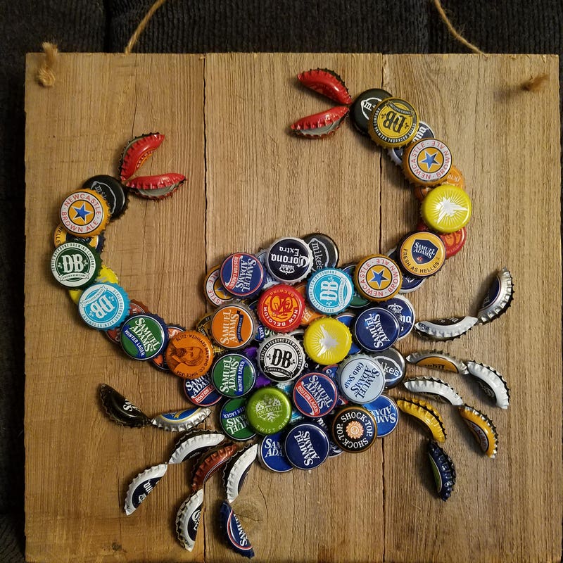 Bottle Cap Art - Etsy