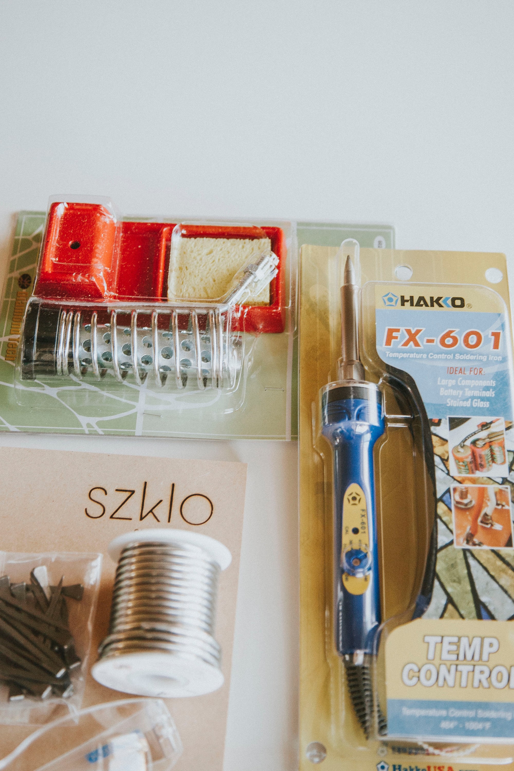 Stained Glass Beginner Tool Kit FOIL or LEAD Method Beginner