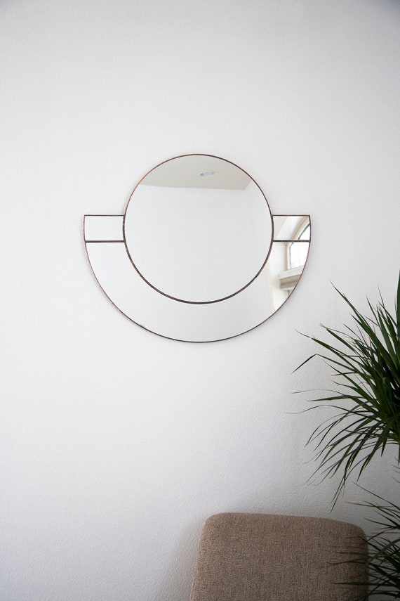Krzywa Mirror - Medium & Large Sizes - Oversized Mirror Wall Decor for Home Interior Wall Mirror Large