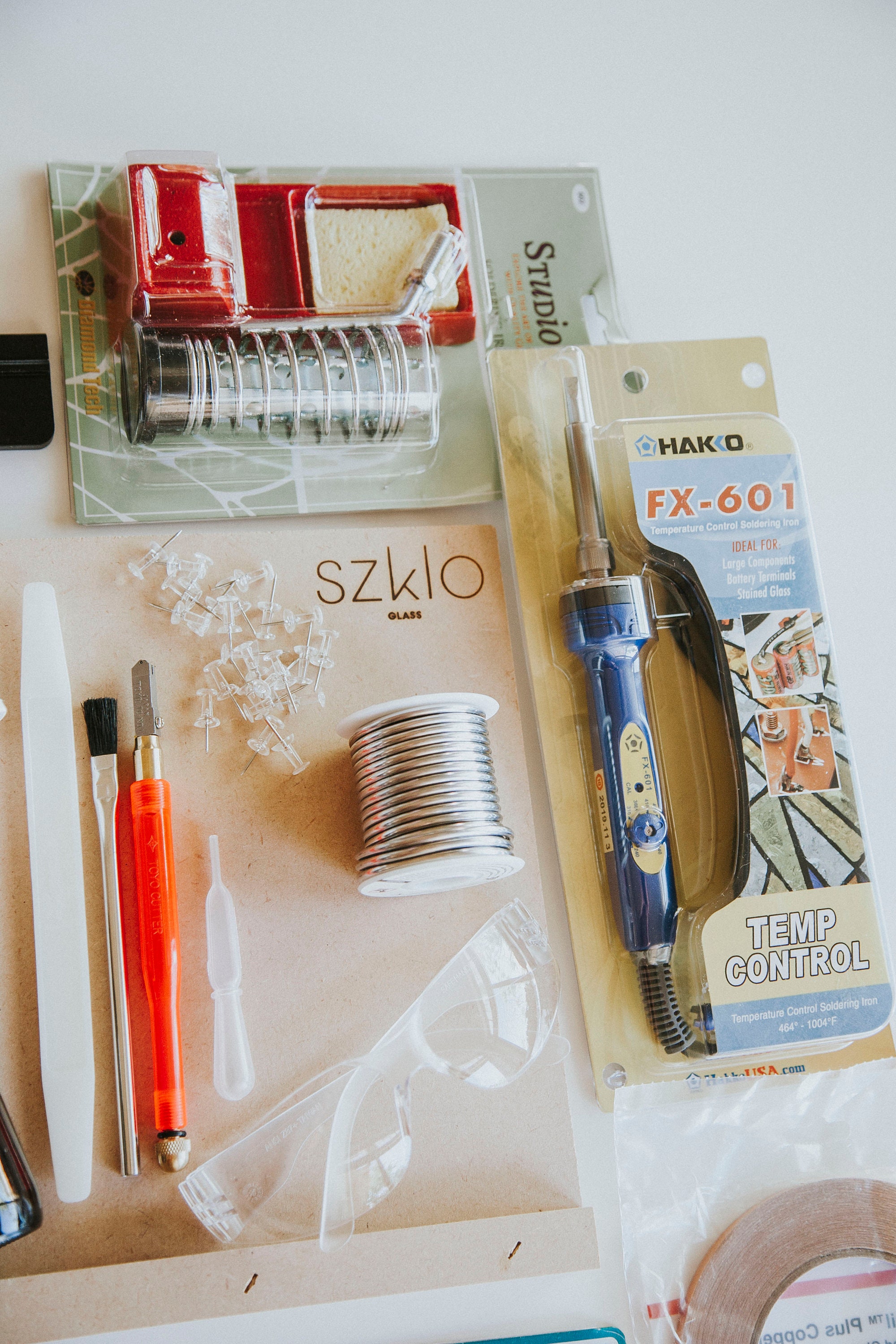 Stained Glass Beginner Tool Kit FOIL or LEAD Method Etsy