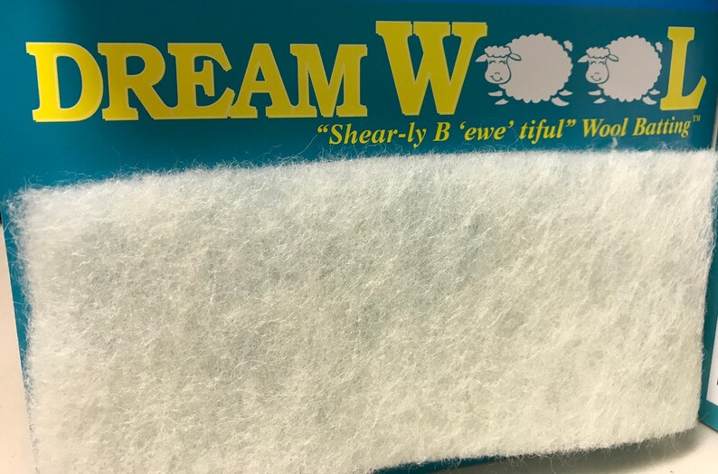 QUEEN Quilters Dream WOOL Batting Dream Batting Natural Etsy