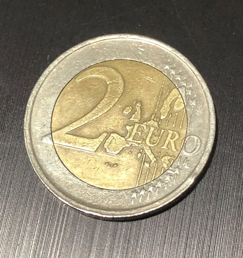 Moneda de 2 euros Beatrix Koningin der Nederlanden 2001 Etsy España