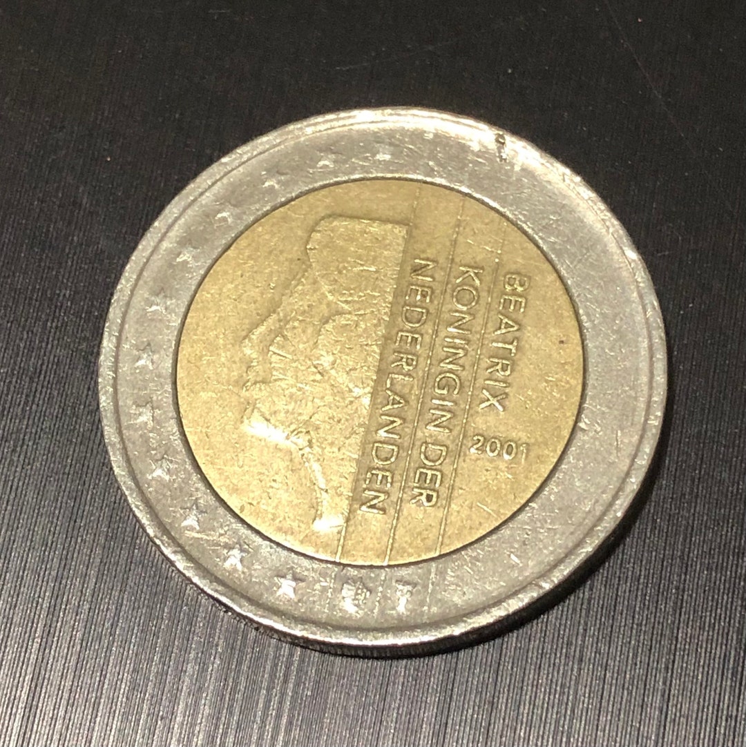 Moneda de 2 euros Beatrix Koningin der Nederlanden 2001 Etsy España Moneda de 2 euros Beatrix Koningin der Nederlanden 2001 Etsy España