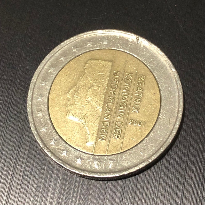 Pièce de 2 euros Beatrix Koningin der Nederlanden 2001 Etsy France Pièce de 2 euros Beatrix Koningin der Nederlanden 2001 Etsy France
