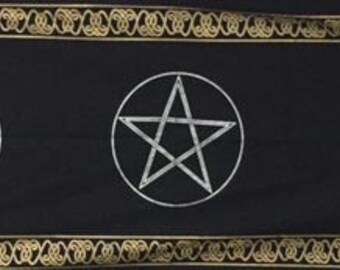 Triple Pentacle Tapestry