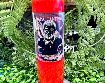 Papa Candelo Mystical Candle | Protection, Power, Wellness Vela Mística