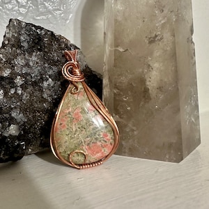 Unakite Pendant