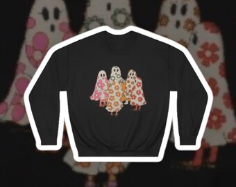 Vintage Ghosties Crewneck Sweatshirt