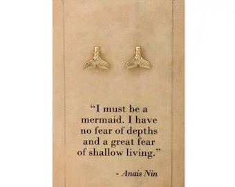 Anais Nin Mermaid Earrings