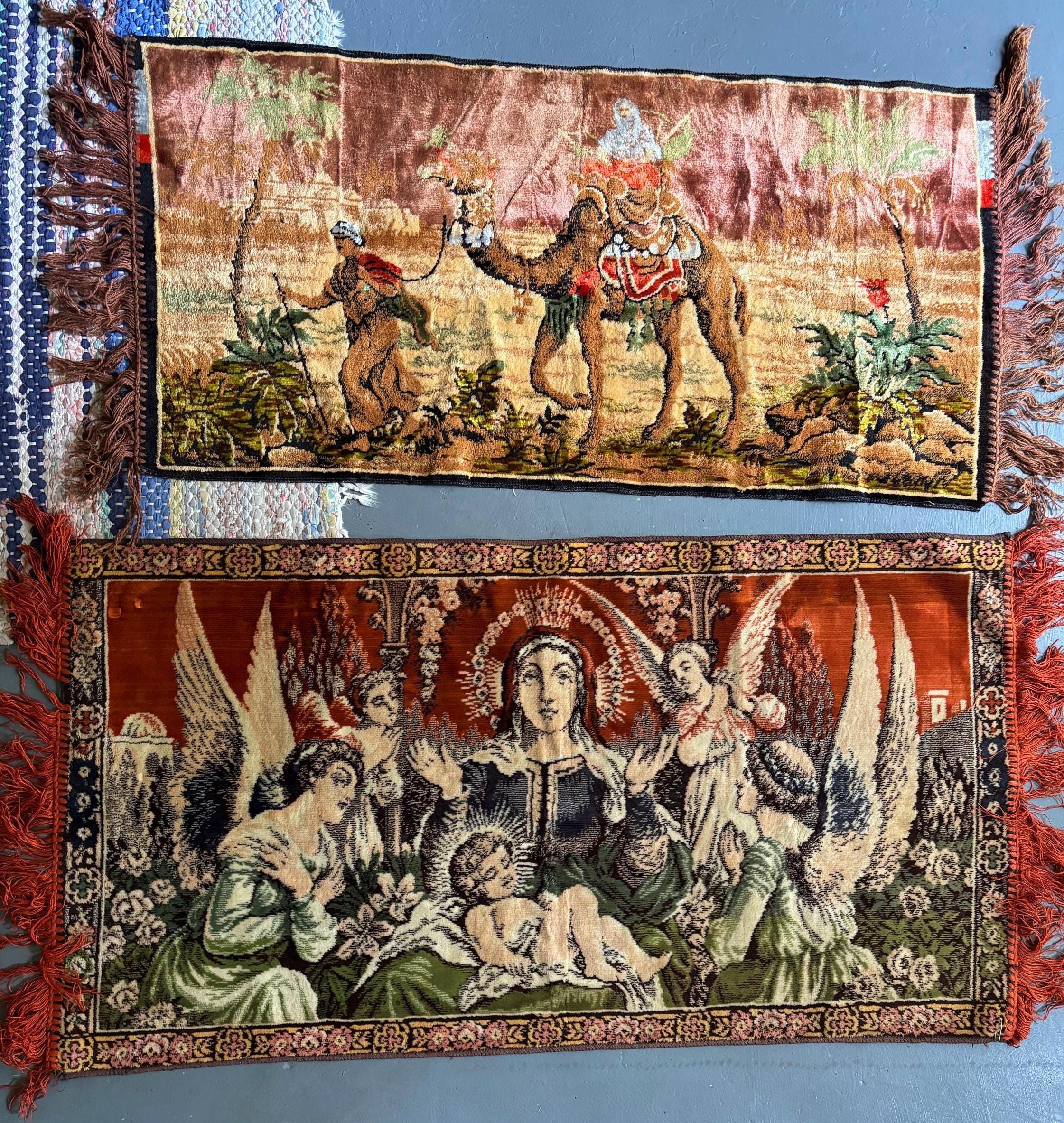 Vintage Jesus Rug - Etsy