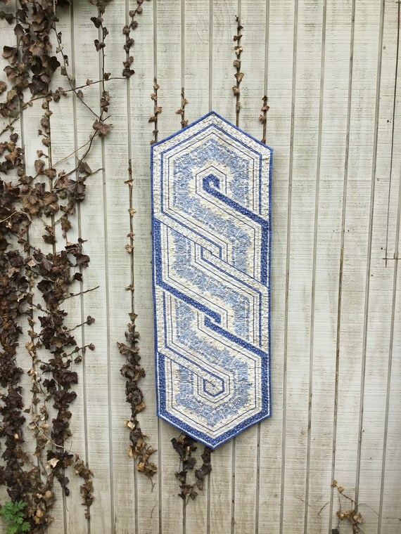 Table Topper Runner Quilted Centerpiece Kitchen Decor Quilt Etsy