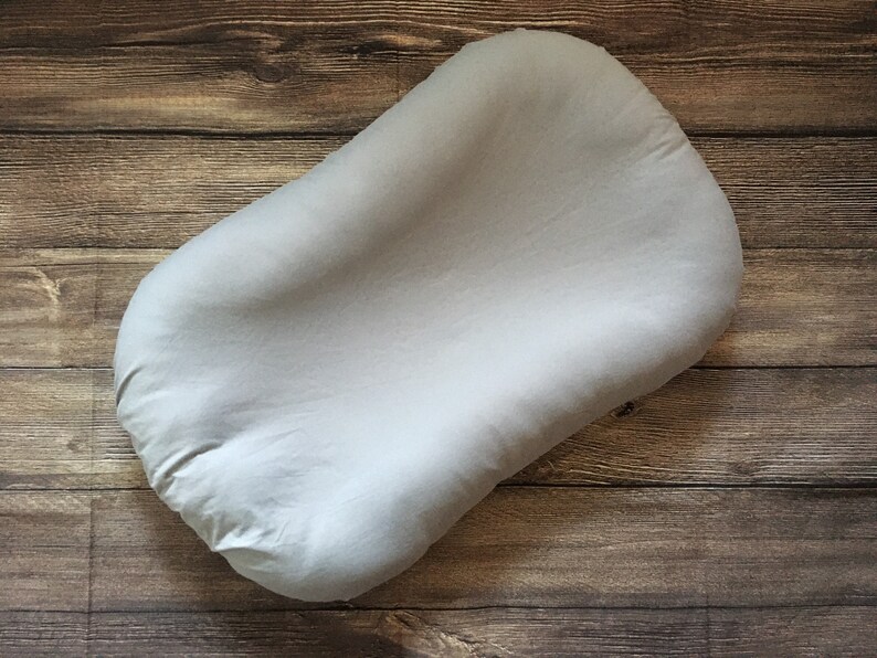 Snuggle Me Organic Cover Baby Lounger Infant Toddler Gray Etsy