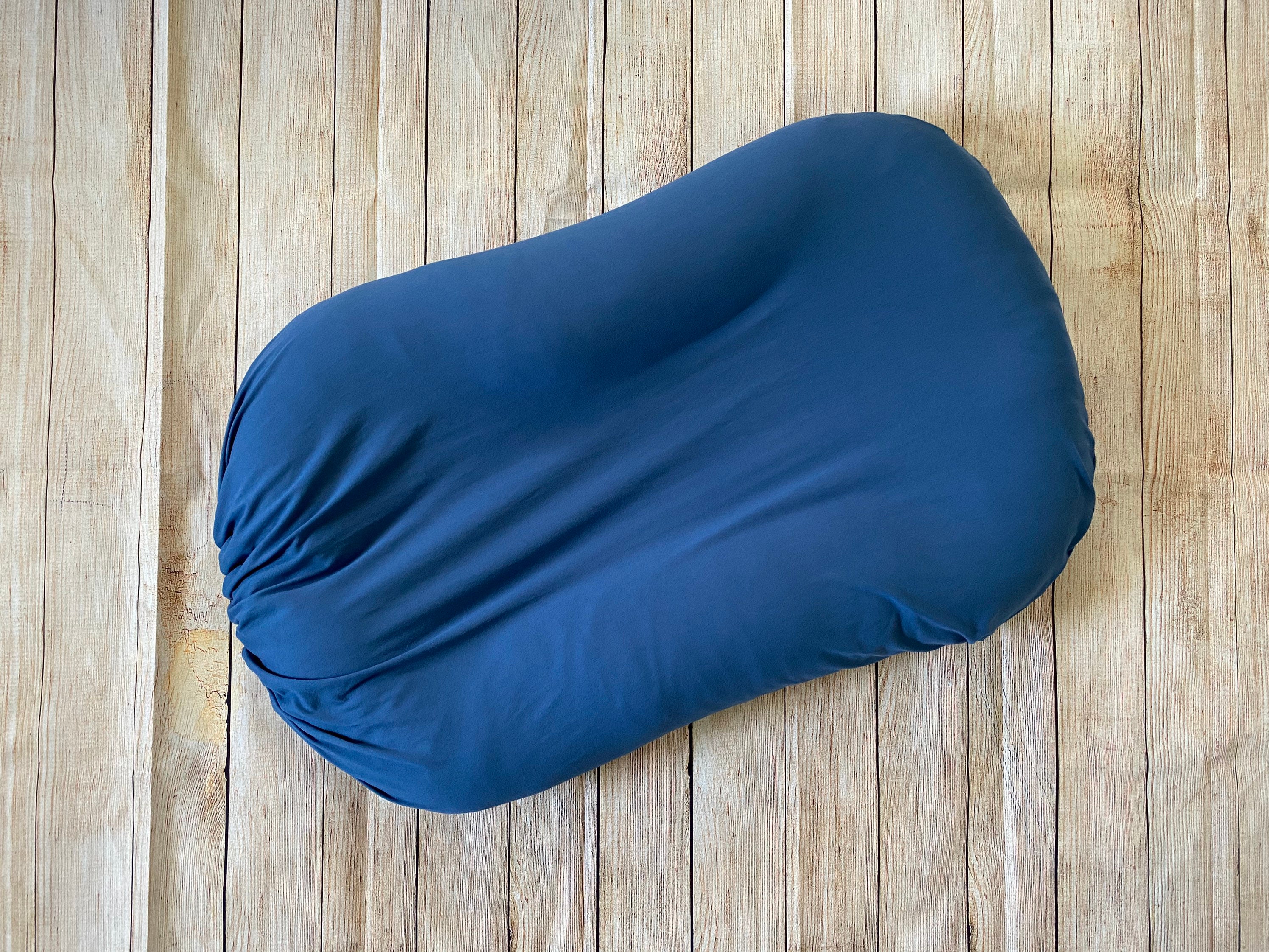 Snuggle Me Organic Cover Baby Lounger Infant Toddler Blue Etsy