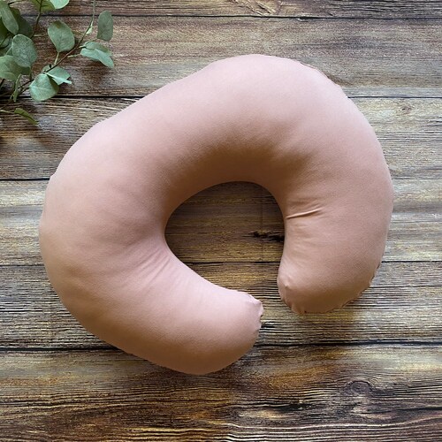 Magnolia Floral Nursing Pillow Cover Personalized Handmade Etsy