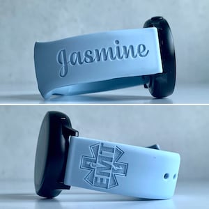 Personalized EMT SmartWatch Band for First Responders, Paramedics, and Emergency Medical Technicians Made for Various Wrist Wearble Devices