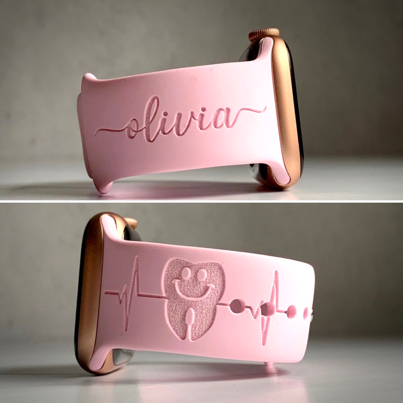 Personalized Dentist Band for Apple® Watch Dental Hygienist Etsy