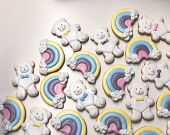 12 Baby Shower Cookies