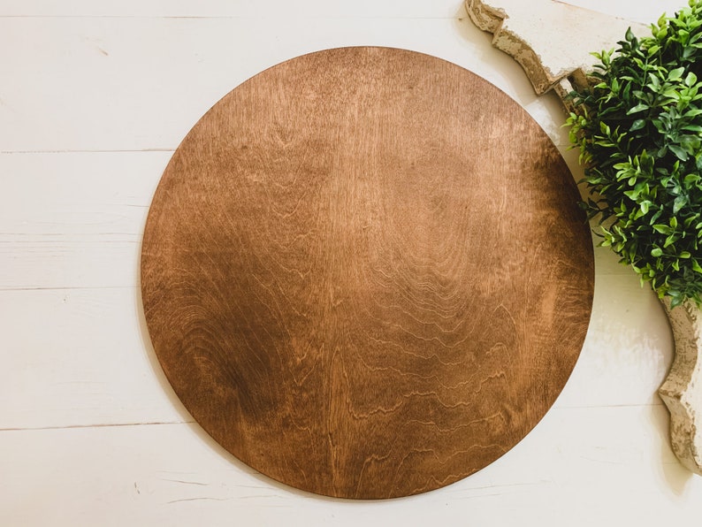 Blank Round Wood Wood Round Wood Blanks Blank Wood Sign Etsy