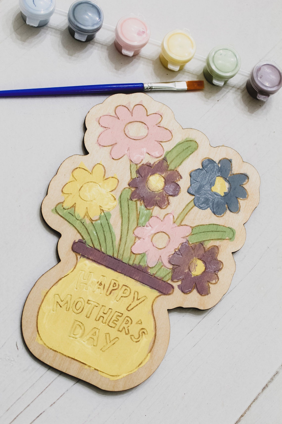Mothers Day Craft Kit Wood Signs Mothers Day Mothers Day Etsy