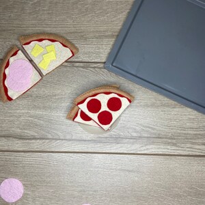 Felt Pizza Playset ll Pretend Food ll Felt Food ll Play Food ll Play Kitchen ll Christmas ll Birthday ll Kids’ Toys ll Baby Toys ll