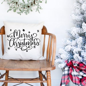 Merry Christmas Hand Lettered SVG | Merry Christmas SVG | Cut File | Craft File |  Silhouette svg | Cricut svg | Christmas SVG