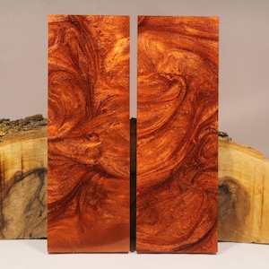 2 Pcs Copper Composite Knife Scales (280)