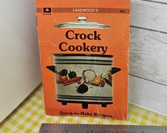 Crock Cookery para olla de cocción lenta: comidas fáciles, rápidas de preparar y de tamaño de bolsillo. Vea las fotos, el video y la descripción.