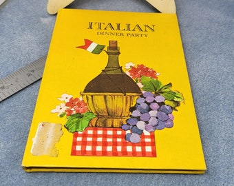 International Party Series 1971 Italian dinner party series - Choose a cookbook - see photos and descriptions