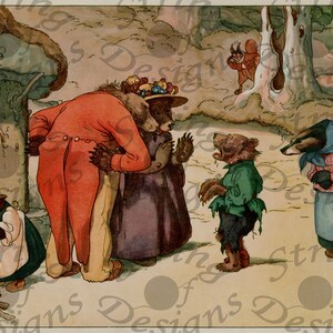 BRUIN Page 8 of 8 - Luis Moe, Little Bear - Antique Lithograph Scan/Printable