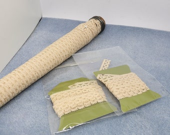 Tiny Trim - 2 yards or contact me for special size. Cream lace - See photos and description for details