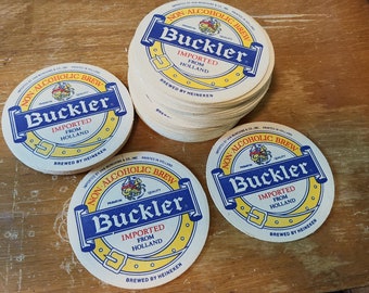 Buckler Coasters Printed in Holland brand new old NOS pack of 10