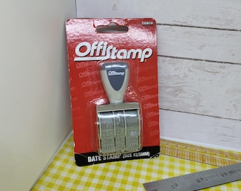 Sello de fecha 2018-2022. Sello de fecha de cuatro carretes, nuevo en paquete (NOS). Consulte la descripción y las fotos para obtener más información.