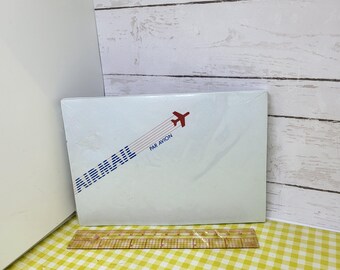 Paquete de 5 sobres para correo aéreo de 4 1/2 x 6 1/2 pulgadas o 11,4 cm x 16,5 cm (ver descripción y fotos para más detalles).