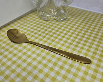 Cuchara Knork o Herdmar Rocco dorada mate de 5 13/16" de acero inoxidable - consulte las fotos y la descripción para obtener más detalles