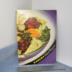 Banana Recipe pamphlet - Salad Bazar! see photos and description