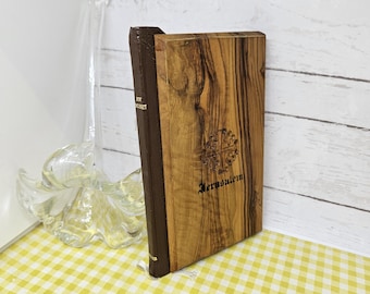 Nuevo Testamento, Versión Autorizada King James, Impreso en Gran Bretaña - Cubierta de madera