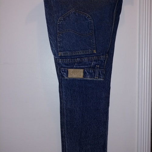 Lee high waist mom jeans from 1980s Size 12 long -see measurements (not outlet same as todays' sizes)