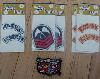 Vintage Patches police military Safety Award