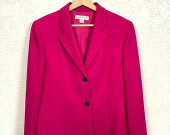 hot pink women's suit