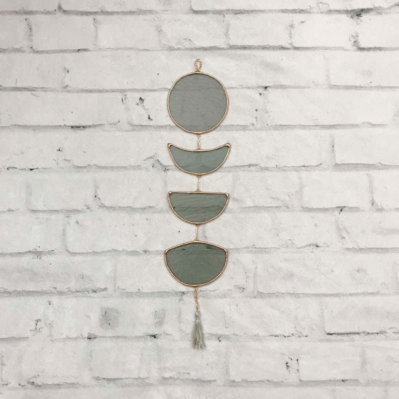 Moon Phases Moon Phase Wall Hanging Wall Hanging Moon Etsy