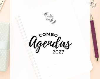 2027 PLANNER COMBO, Printable planners, printable planner