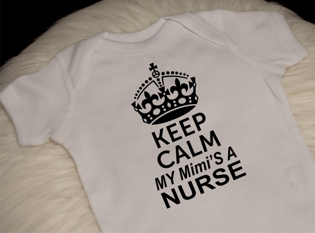 Nurse Mimi Baby Outfit – Personalized Nurse Baby Bodysuits Sizes