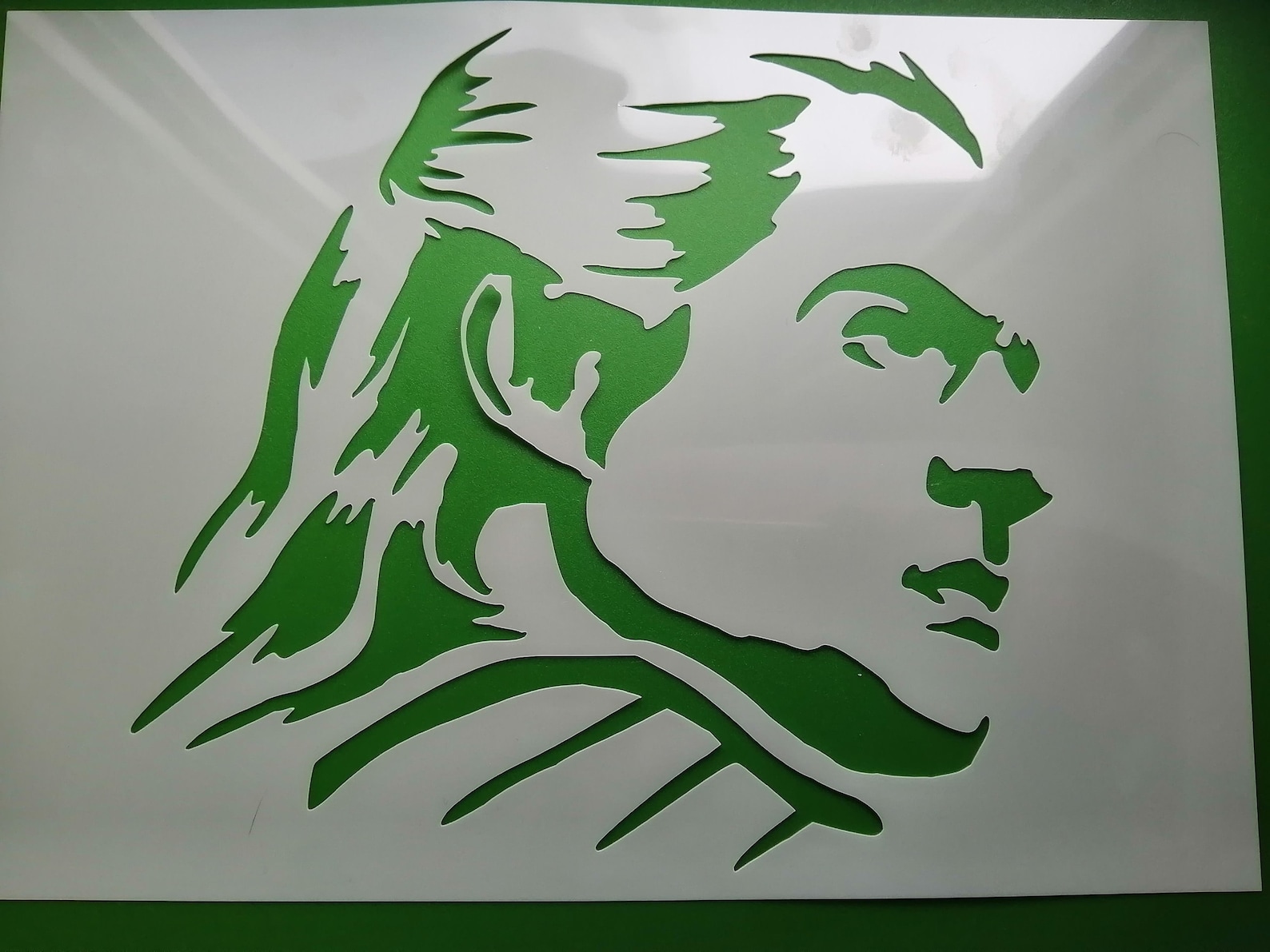 The Witcher Geralt of Rivia Stencil MYLAR Sheet 190 Micron | Etsy