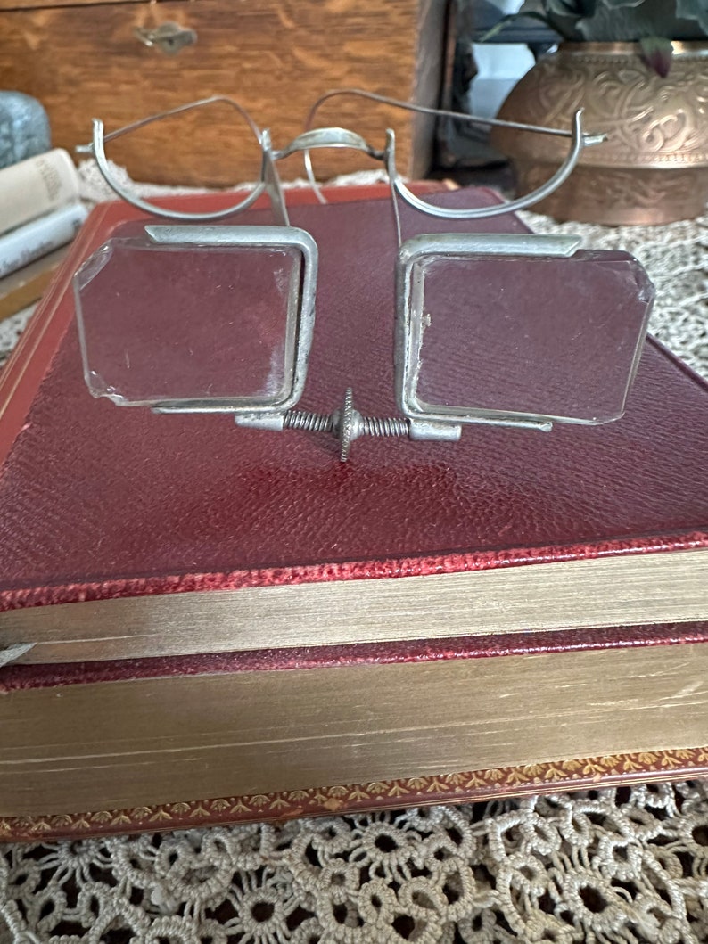 Antique Jewelers Loupe Loupe Glasses Tinker Steampunk Etsy