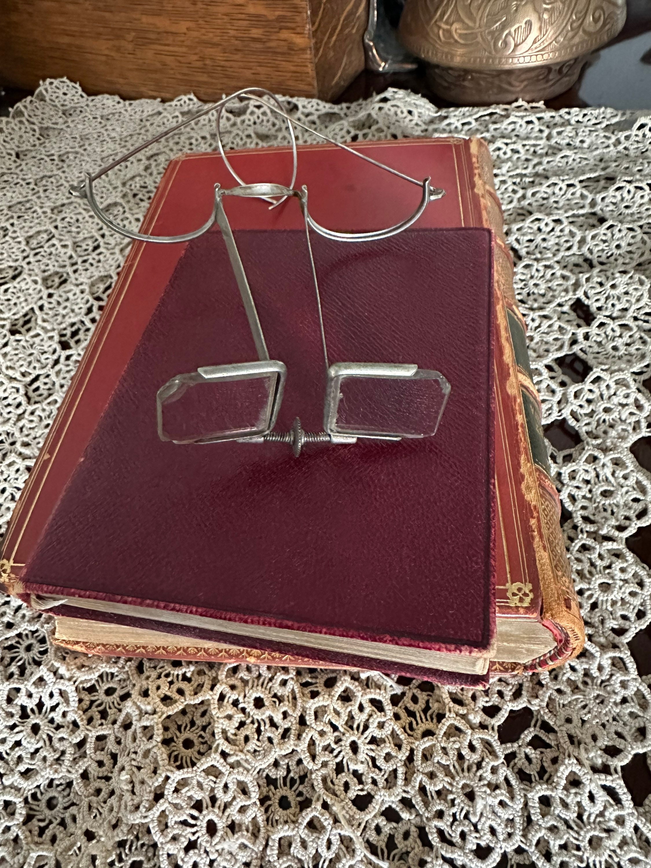 Antique Jewelers Loupe Loupe Glasses Tinker Steampunk Etsy