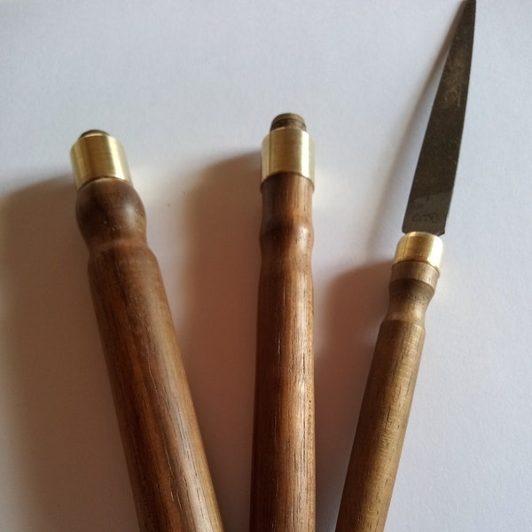 Wood Files Handles Etsy