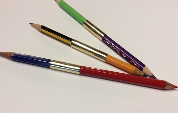 Doppia pinza: doppio estensore per matita, doppio portapenne, allungatore  per matita -  Italia